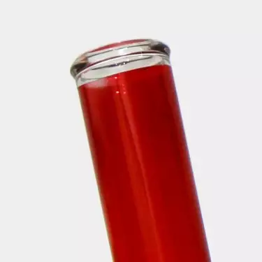 Rote Glas-Bong Ice Bullet 43cm - Günstig kaufen