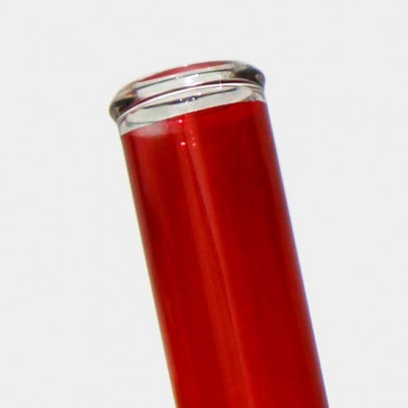 Rote Glas-Bong Ice Bullet 43cm - Günstig kaufen
