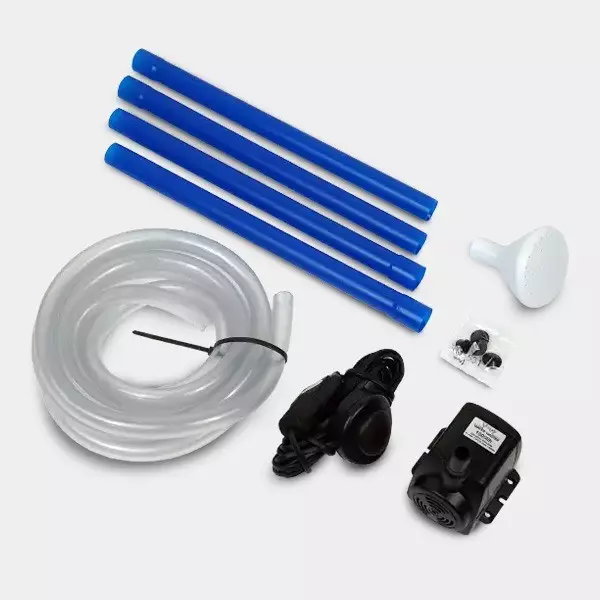 Sicht Einfaches Bewässerungsset mit automatischer Pumpe - GB The Green Brand