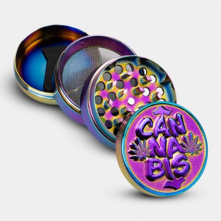 Fire-Flow THC 50 mm Metalgrinder - GB The Green Brand