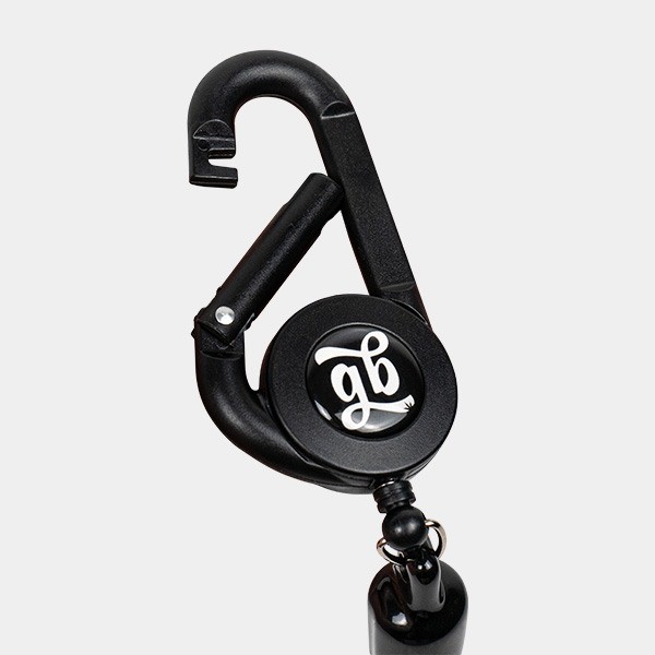 Feuerzeughalter Karabiner Ausziehbar GB - GB The Green Brand