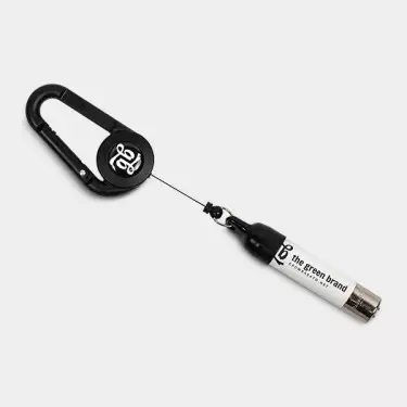 Feuerzeughalter Karabiner Ausziehbar GB - GB The Green Brand
