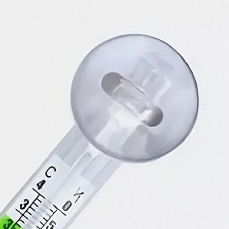 Wasserthermometer mit Saugnapf Saugnapf-Detail