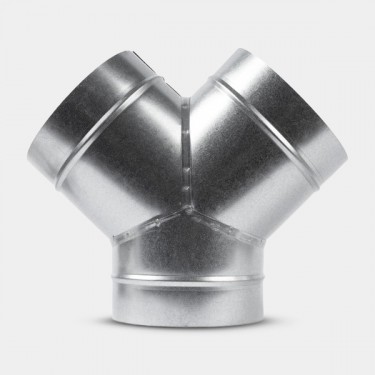 View Y-förmiger Aluminiumverbinder für Lüftung im Anbau