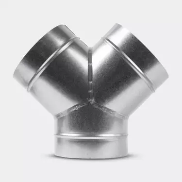 Y-förmiger Aluminiumverbinder für Lüftung im Anbau