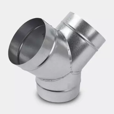 Y-förmiger Aluminiumverbinder für Lüftung im Anbau