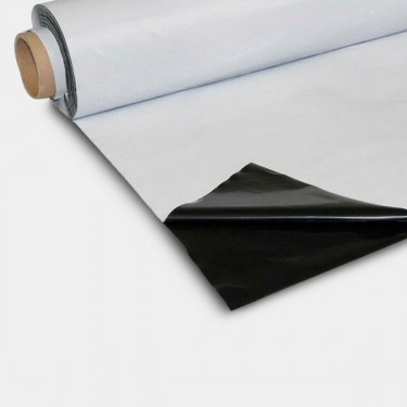 Reflektierendes schwarzes/weißes Neptune Plastik 500 Gauge - Günstig wachsen