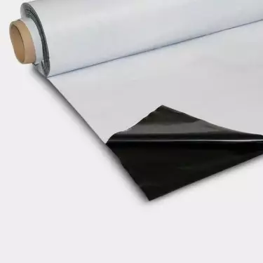 Reflektierendes schwarzes/weißes Neptune Plastik 500 Gauge - Günstig wachsen