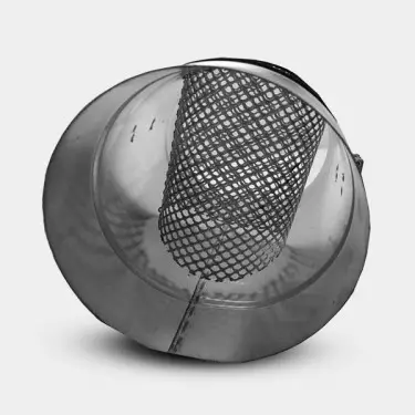 Gitter mit Adapter für ONA Block-Rohr - GB The Green Brand