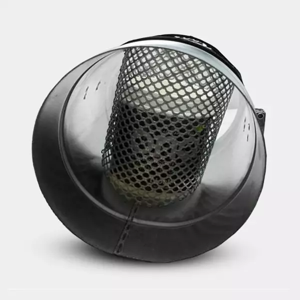 Gitter mit Adapter für ONA Block-Rohr - GB The Green Brand