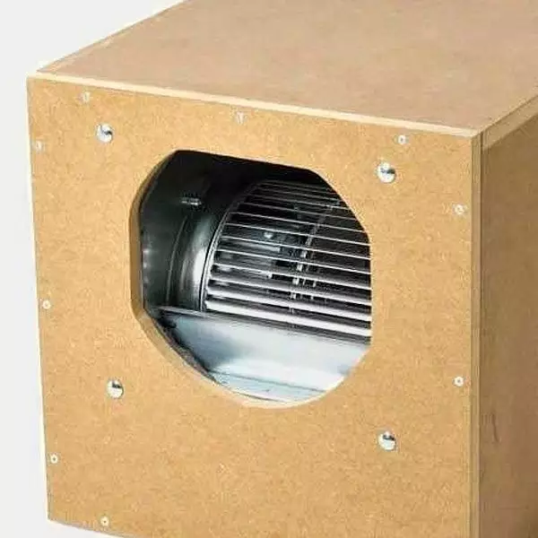 Hochwertiger schalldämpfender Holzkastenextractor - GB The Green Brand