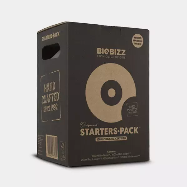 Starter Pack mit den Düngern von BioBizz - Günstig wachsen