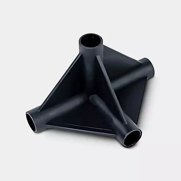 Sicht 4-Rohr-Ersatzeckregalboden für Schränke - GB The Green Brand