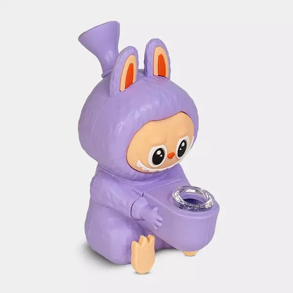 Labubu Silikon-Bong in 5 verschiedenen Farben - GB The Green Brand