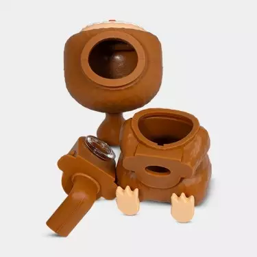 Labubu Silikon-Bong in 5 verschiedenen Farben - GB The Green Brand