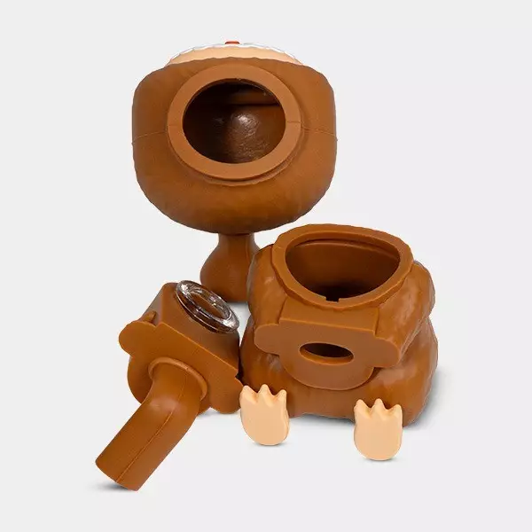 Labubu Silikon-Bong in 5 verschiedenen Farben - GB The Green Brand