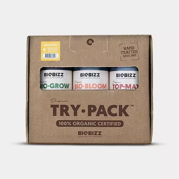 Try pack Indoor Pack Dünger von BioBizz - GB The Green Brand
