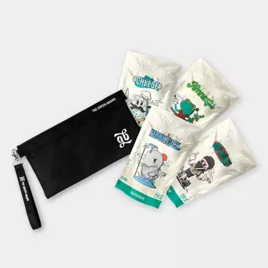 CBD Outdoor Blüten + GB Geruchsdichte Kulturtasche – GB The Green Brand