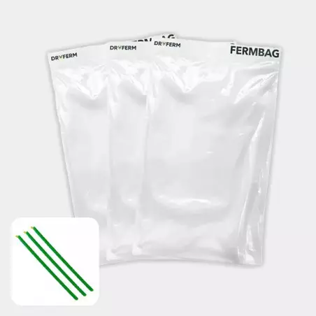 Dryferm Trockenbeutel + Clips ✅ Gleichmäßiges Trocknen in Top-Qualität