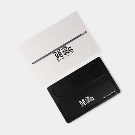 Schwarze Metallablage Black Premium GB Frontbox