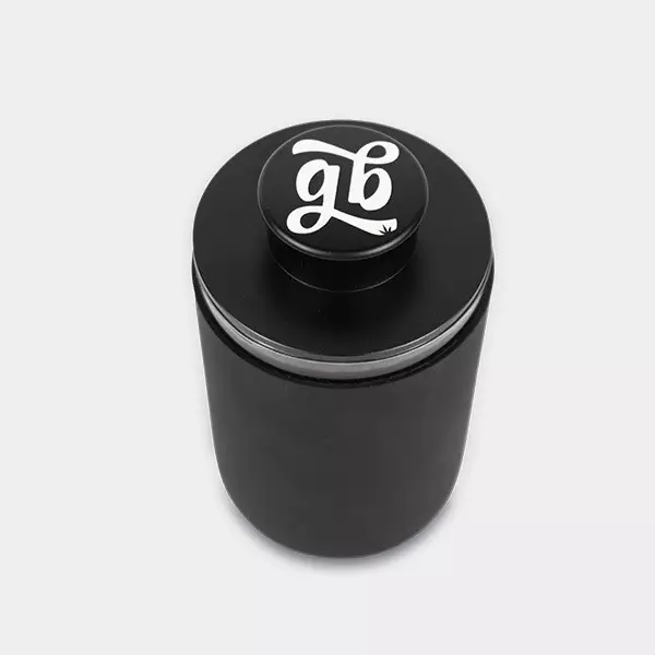 Luftdichter Versteckbehälter Black Premium GB von vorne