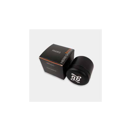 GB The Green Brand Mars Grinder Schwarz Premium 55 mm Kasten
