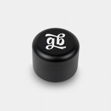 View Cannapuck Smell Proof Black Premium 55mm GB The Green Brand