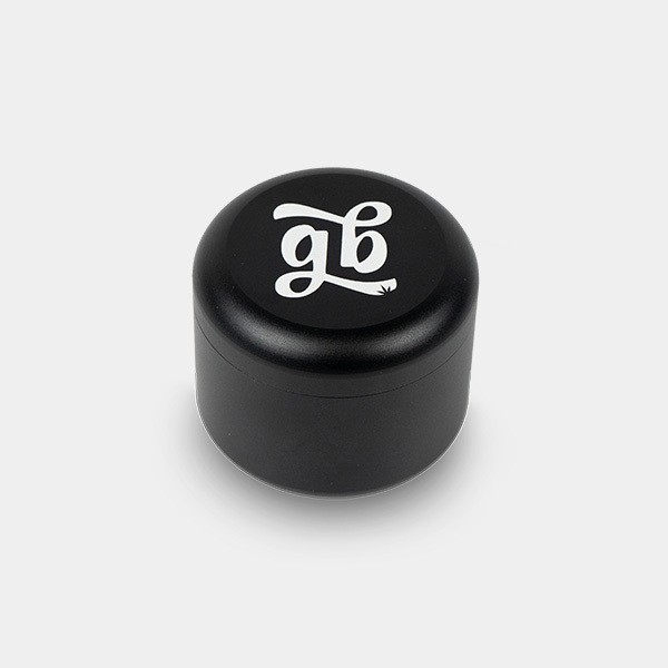 View Cannapuck Smell Proof Black Premium 55mm GB The Green Brand