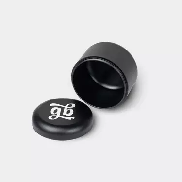 Cannapuck Smell Proof Black Premium 55mm GB The Green Brand offen