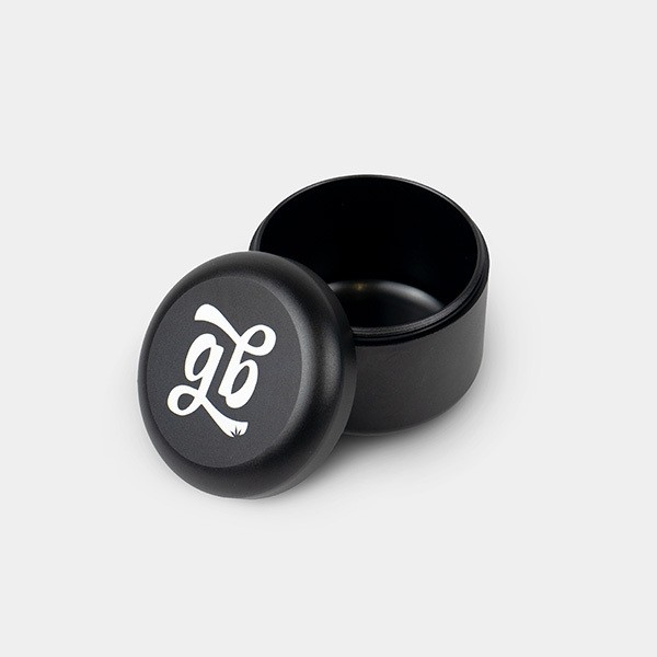 Cannapuck Smell Proof Black Premium 55mm GB The Green Brand Kasten