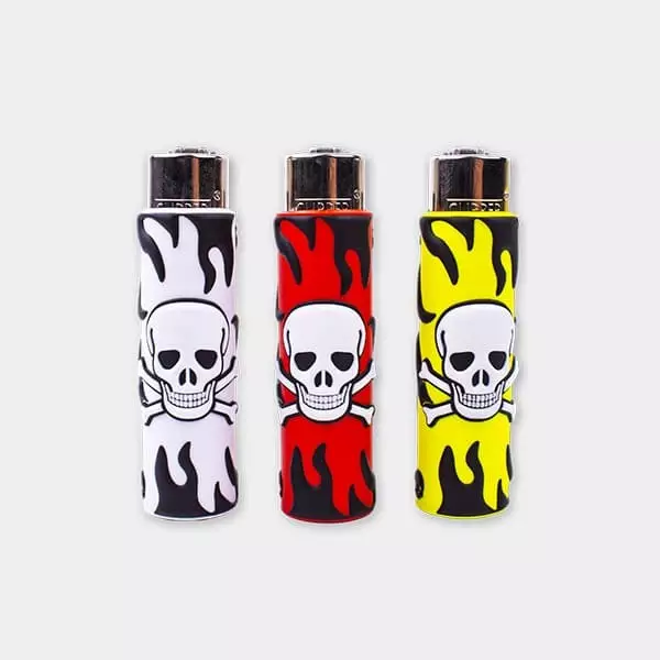 Clipper Feuerzeug mit Mix Go Hülle 2