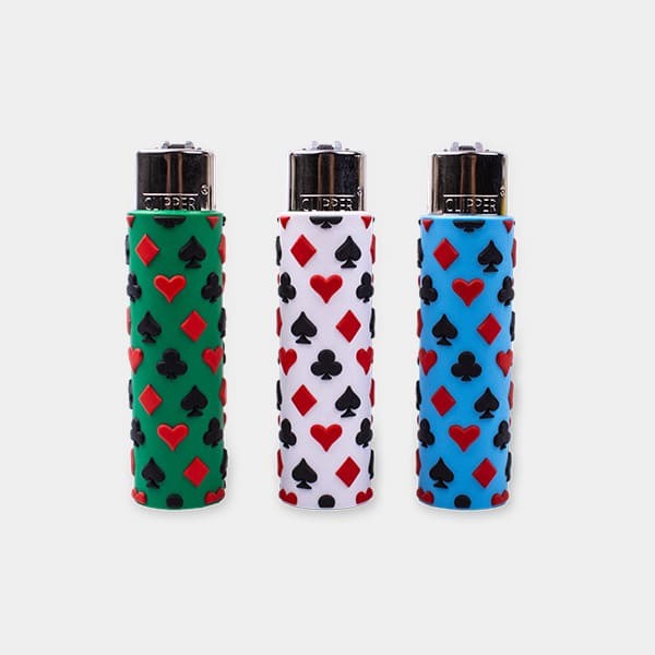 Clipper Feuerzeug mit Mix Go Hülle 3