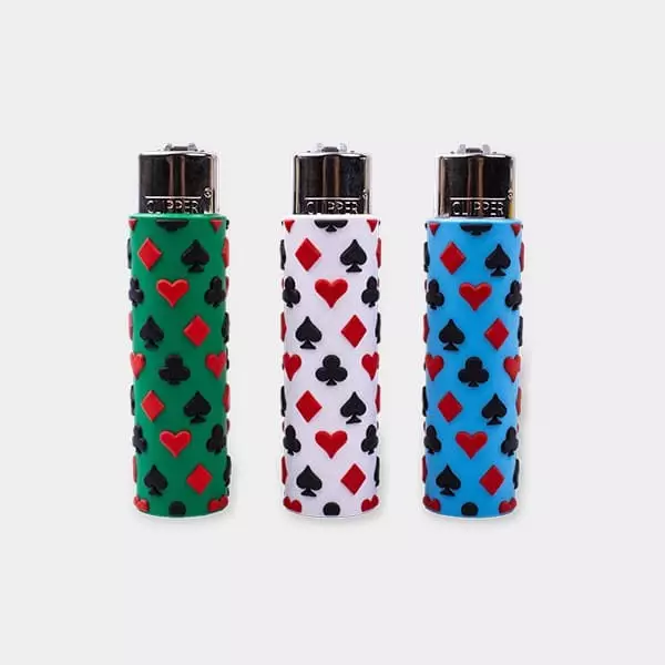 Clipper Feuerzeug mit Mix Go Hülle 3