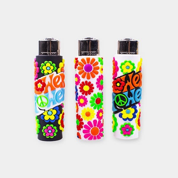 Clipper Feuerzeug mit Mix Go Hülle 4