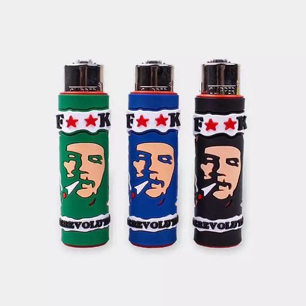 Clipper Feuerzeug mit Mix Go Hülle 5