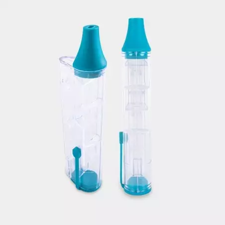 Non Spill Bong blau