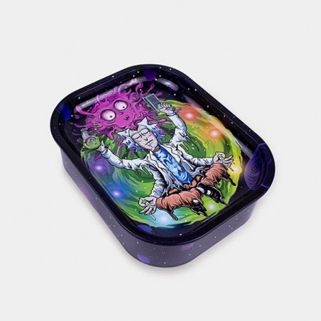 Metallbox mit Rollschale 'Meditation Rick'