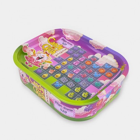 Metallbox mit Rollschale 'Candy Ckush'