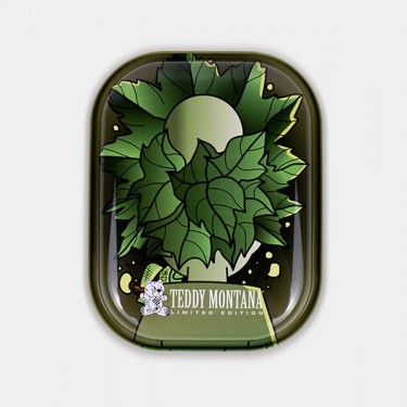 Metalltablett „Green Rick“ | Rick und Morty als Kiffer-Version