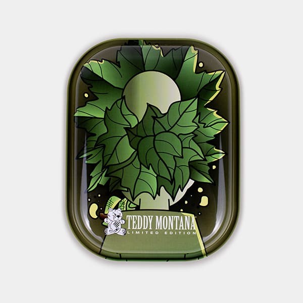 Metalltablett „Green Rick“ | Rick und Morty als Kiffer-Version