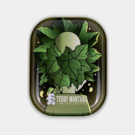 Metalltablett „Green Rick“ | Rick und Morty als Kiffer-Version