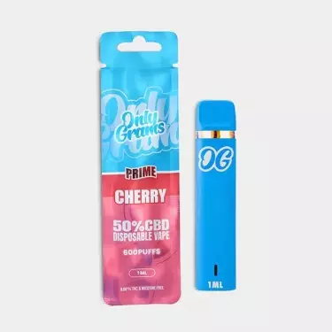 Only Grams CBD Vape Cherry 50 % 🍒 - GB The Green Brand