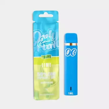 Only Grams CBD Vape Lime 50 % 🍋 - GB The Green Brand