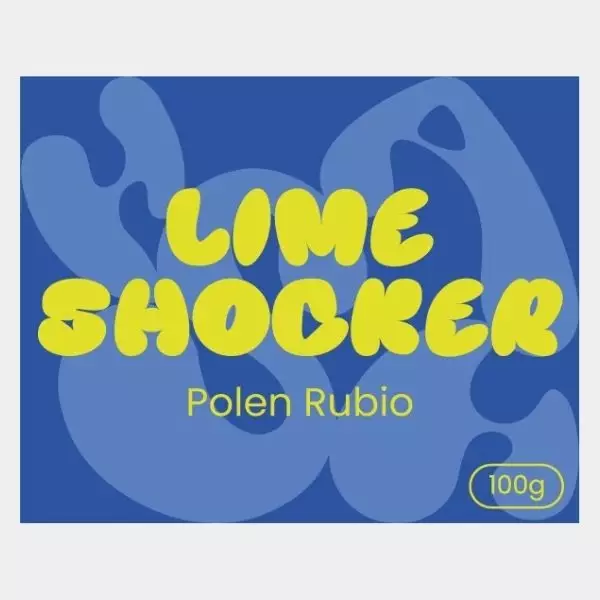 Blonde Pollenplatte Lime Shocker | Premium-Zitrusaroma