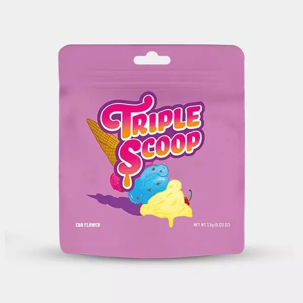 Flores CBD ‘Triple Scoop’ Cookies