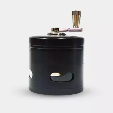 4-teiliger Grinder mit Metallkurbel - GB The Green Brand