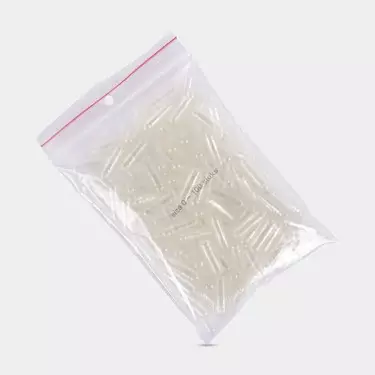 Leere pflanzliche Kapseln