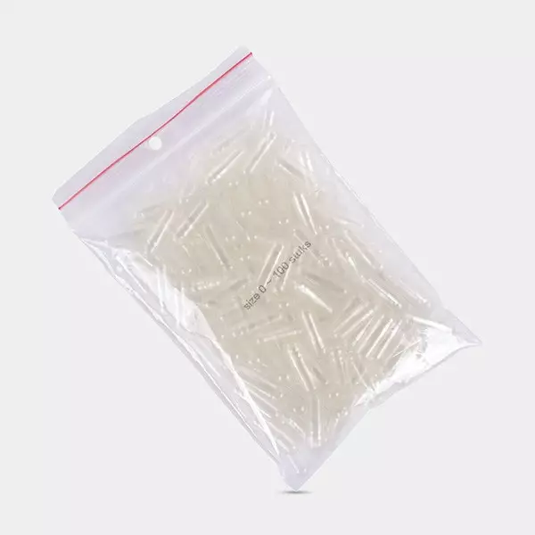 Leere pflanzliche Kapseln