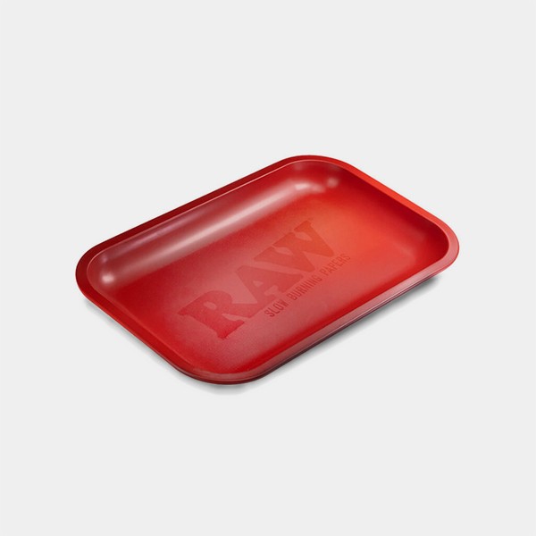 Raw Metalltablett 'Matte Red'