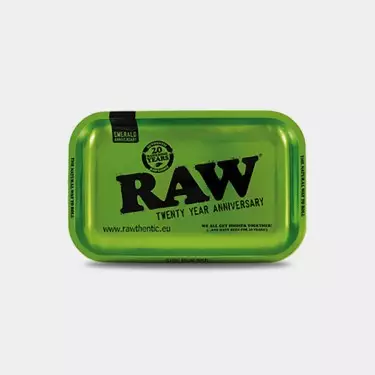 Raw Metalltablett 'Emerald' zum 20. Jubiläum